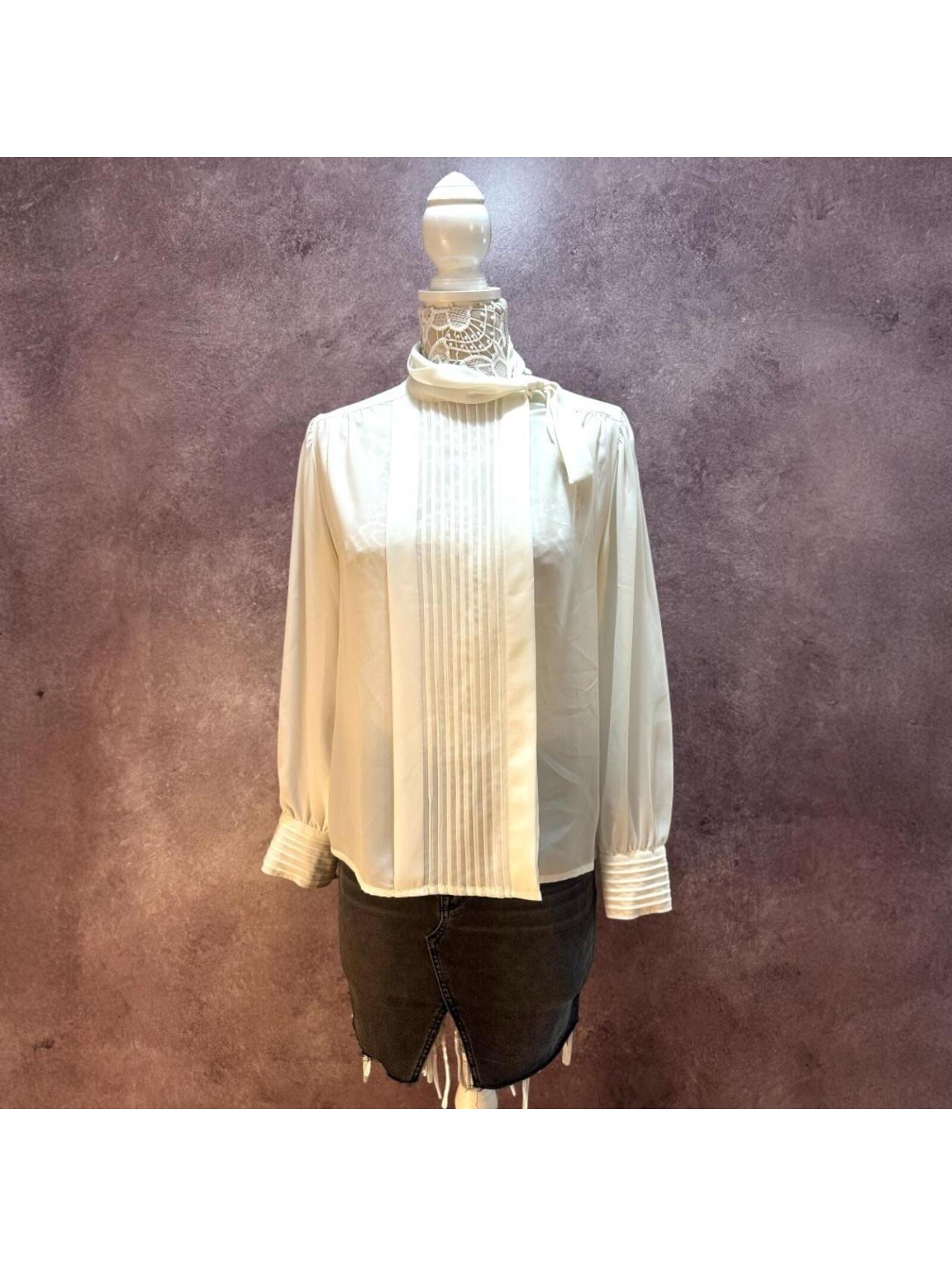 Josephine Pussybow Sheer Blouse
